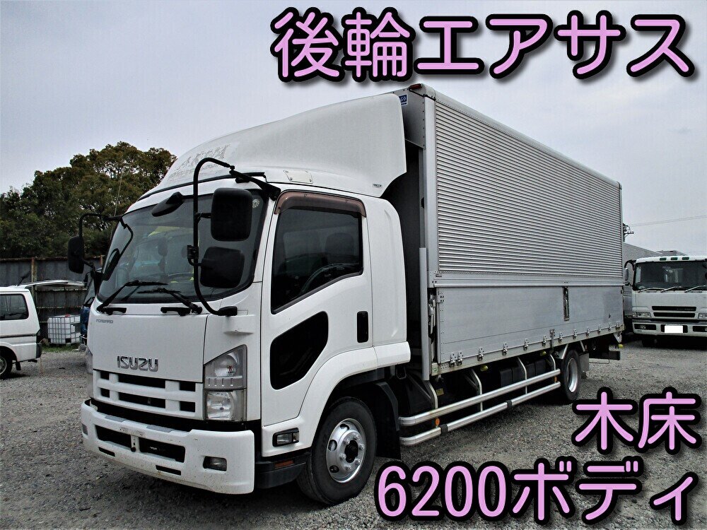 イスズ 中型標準 フォワード アルミウィング TKG-FRR90T2