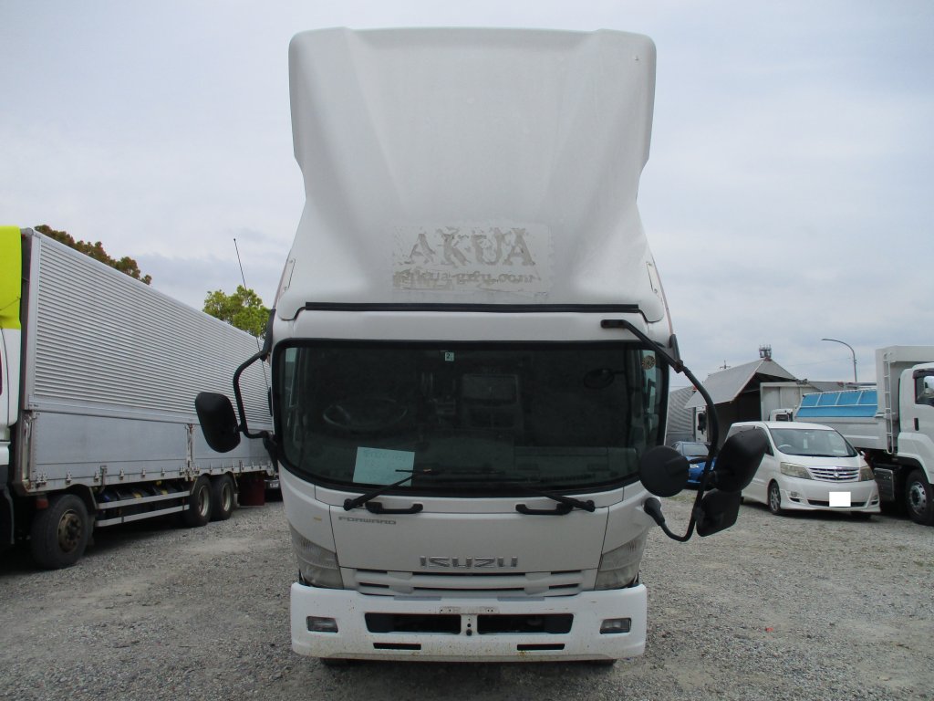 イスズ 中型標準 フォワード アルミウィング TKG-FRR90T2