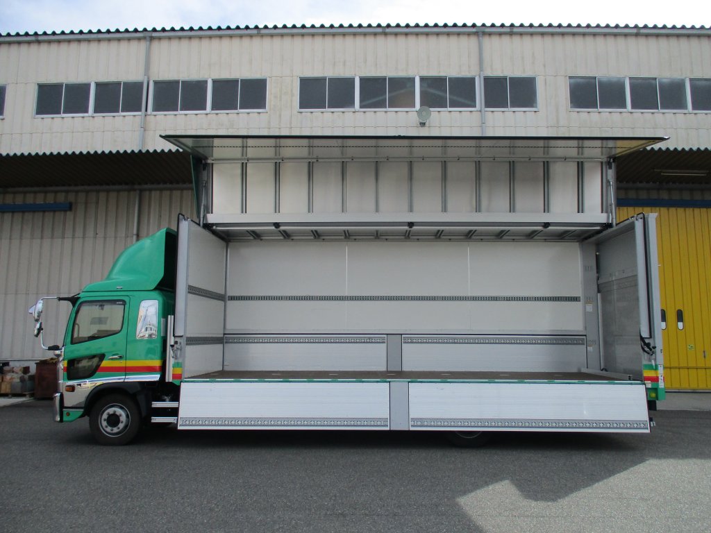 日野 中型増トンワイド レンジャー アルミウィング 2PG-FE2ABG