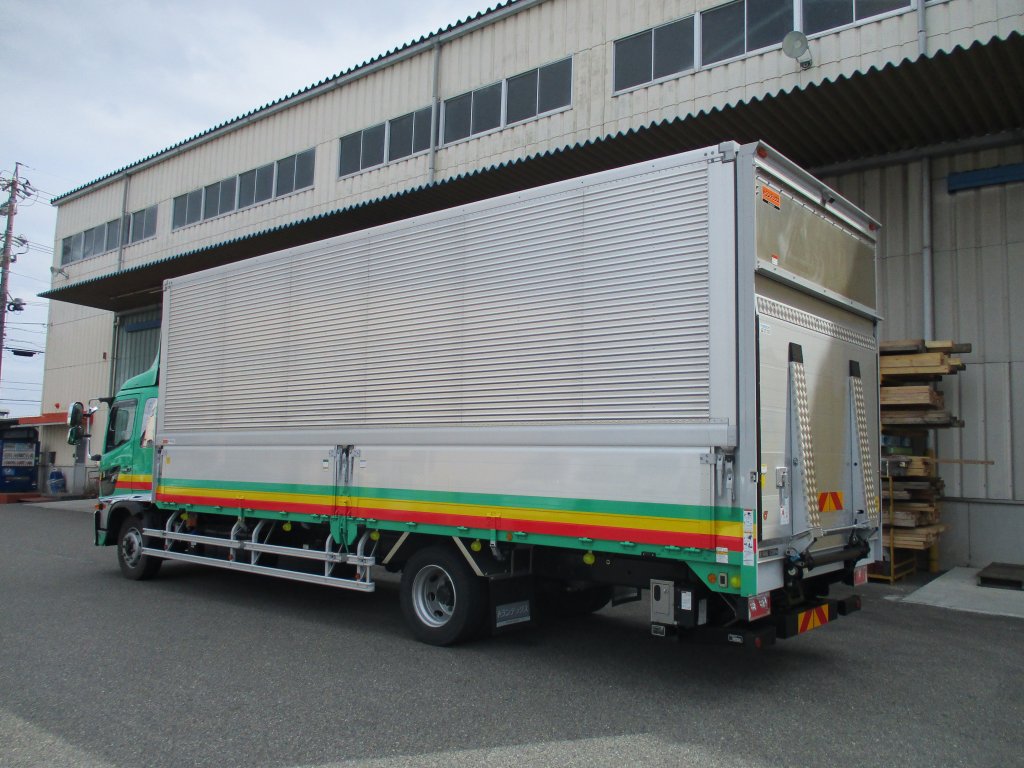 日野 中型増トンワイド レンジャー アルミウィング 2PG-FE2ABG