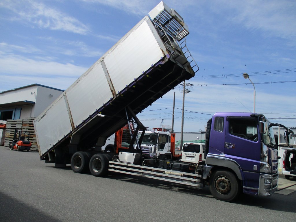 三菱 10t超 スーパーグレート ダンプ LKG-FV50VZ