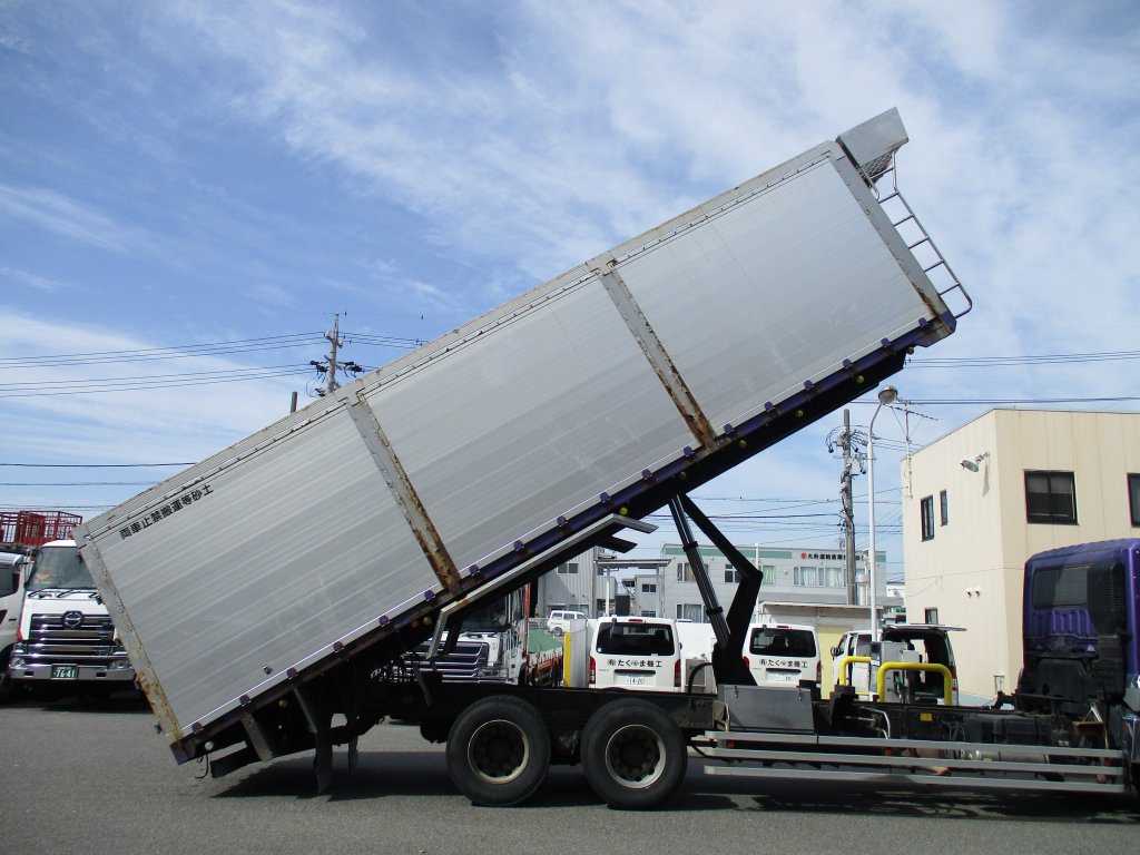 三菱 10t超 スーパーグレート ダンプ LKG-FV50VZ