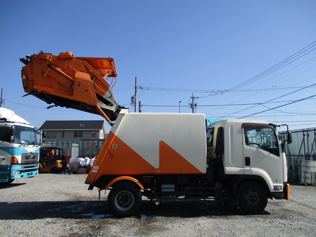 イスズ 中型増トン標準 フォワード パッカー車 SKG-FSR90S2