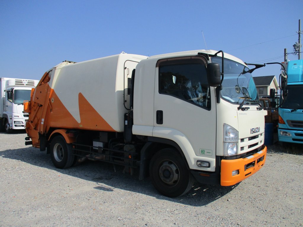 イスズ 中型増トン標準 フォワード パッカー車 SKG-FSR90S2