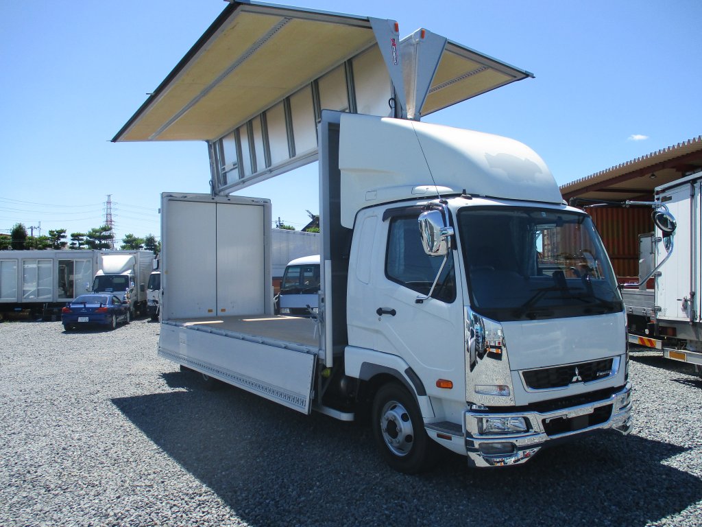 三菱ふそう 中型標準 ファイター アルミウィング 2KG-FK62F