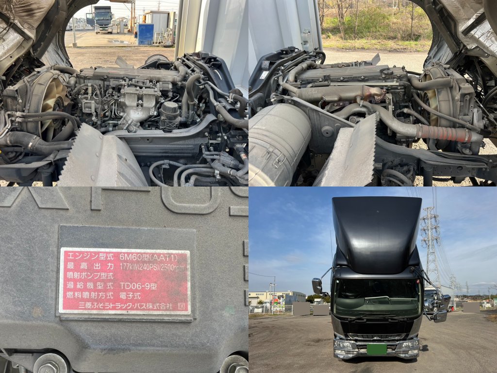 三菱 中型増トン標準 ファイター アルミウィング 2KG-FK62FZ