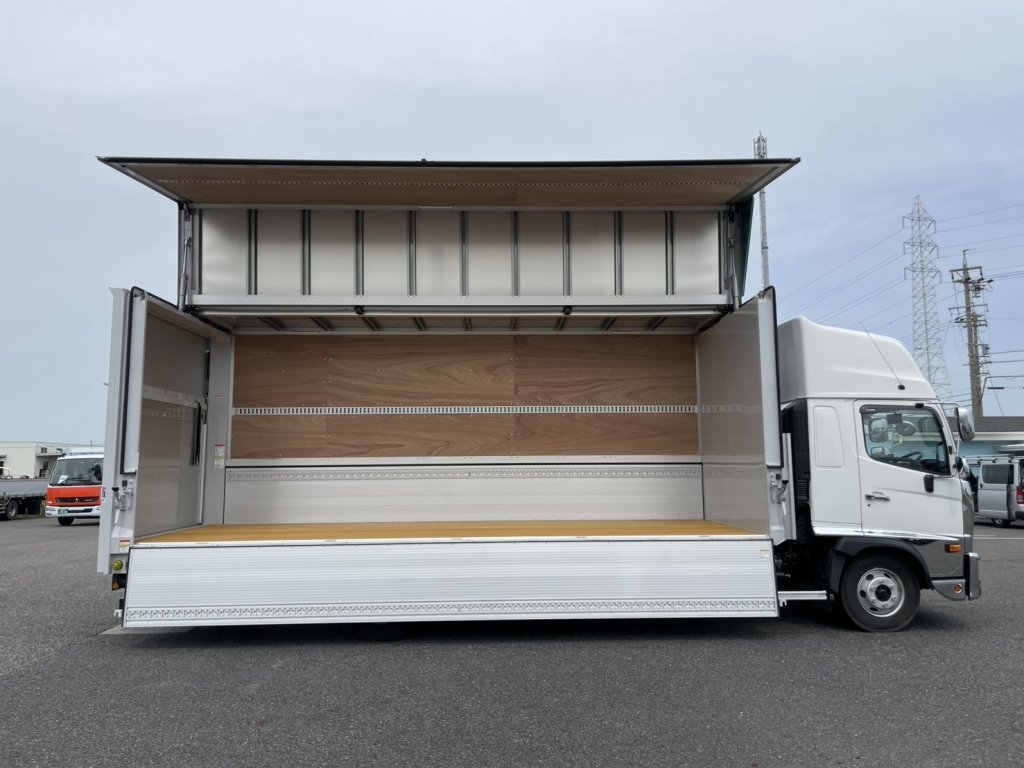 日野 中型ワイド レンジャー アルミウィング 2PG-FD2ABG