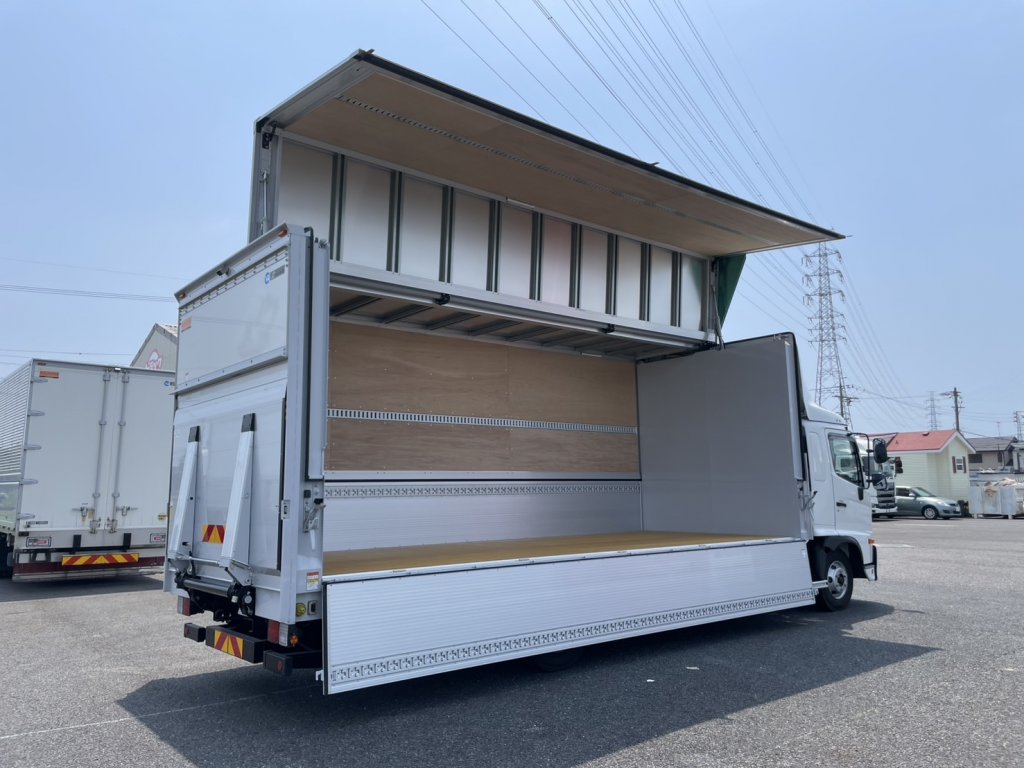 日野 中型ワイド レンジャー アルミウィング 2PG-FD2ABG