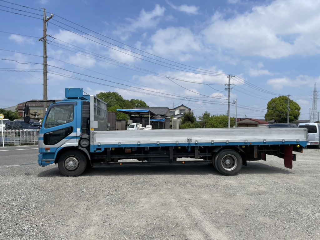 三菱 中型増トンワイド ファイター 平ボディ LKG-FK72FZ
