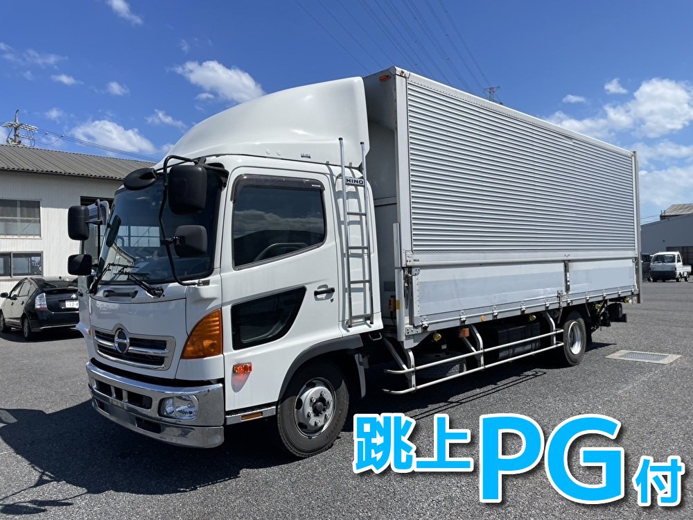 日野 中型ワイド レンジャー アルミウィング SKG-FD9JLAG