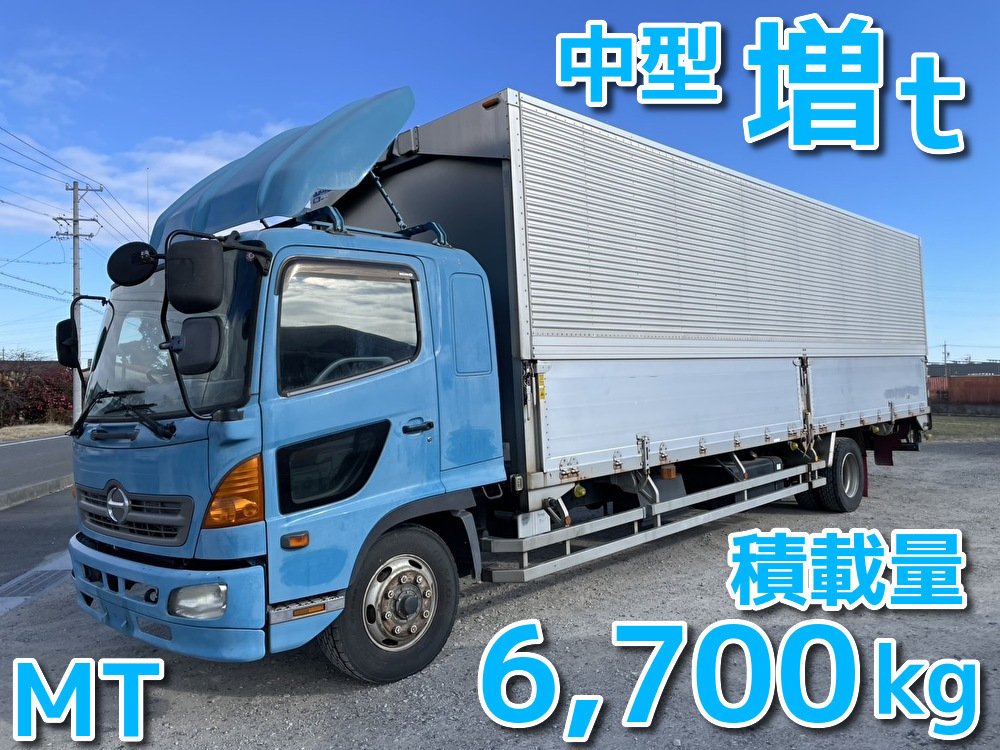 日野 中型増トン標準 レンジャー アルミウィング BDG-FE7JUWA