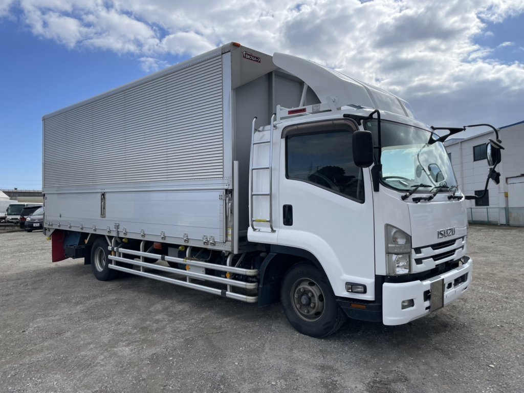 いすゞ 中型増トンワイド フォワード アルミウィング 2RG-FSR90S2