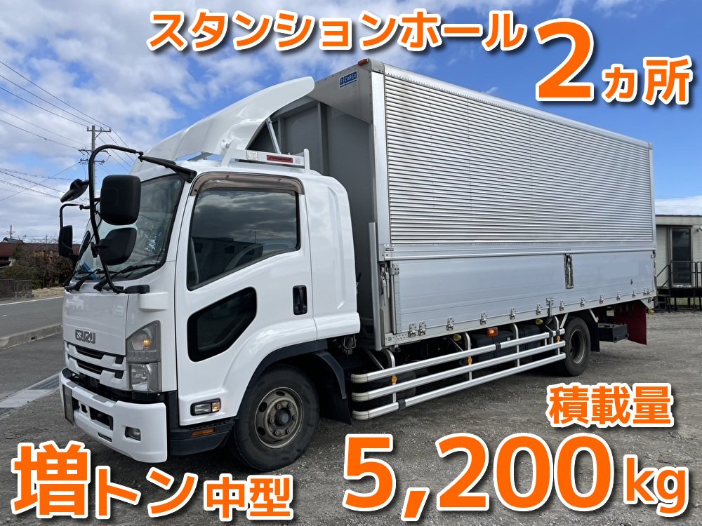 いすゞ 中型増トンワイド フォワード アルミウィング 2RG-FSR90S2