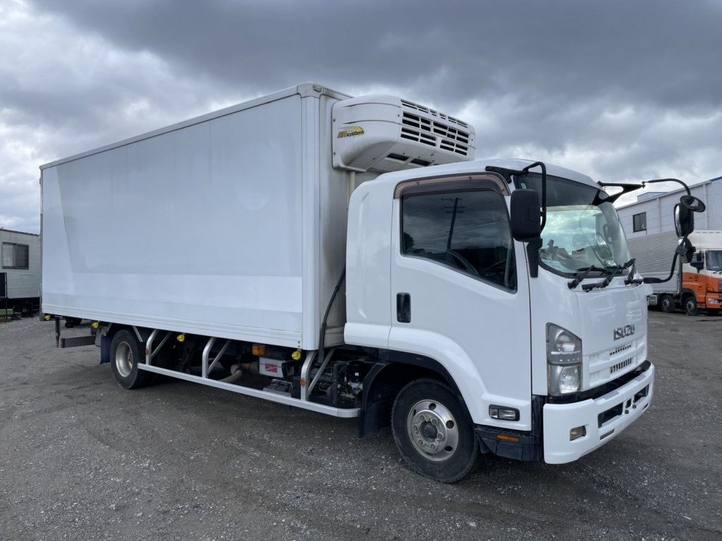 いすゞ 中型ワイド フォワード 冷凍車 TKG-FRR90T2
