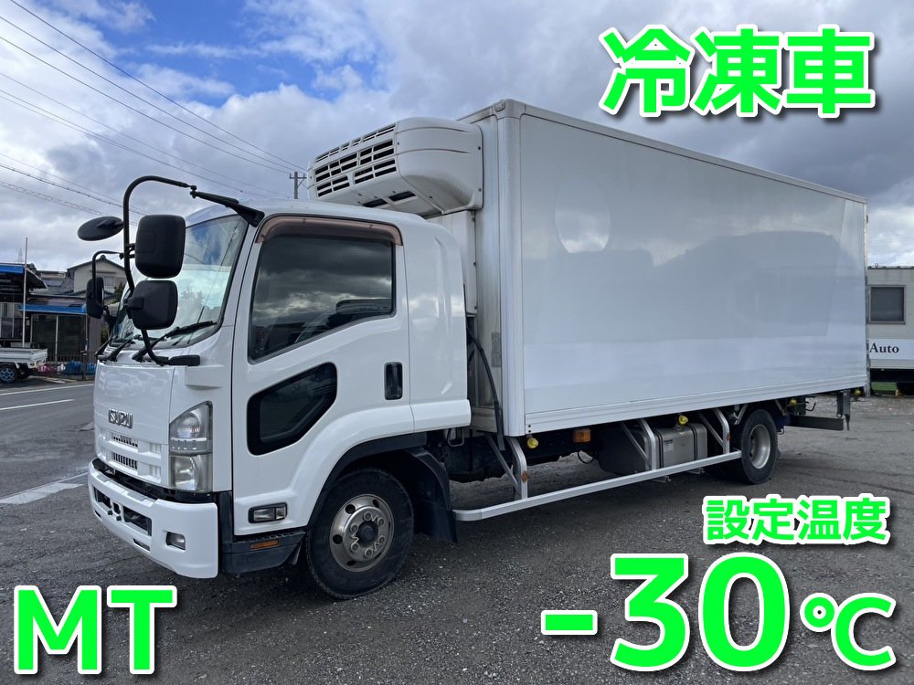 いすゞ 中型ワイド フォワード 冷凍車 TKG-FRR90T2
