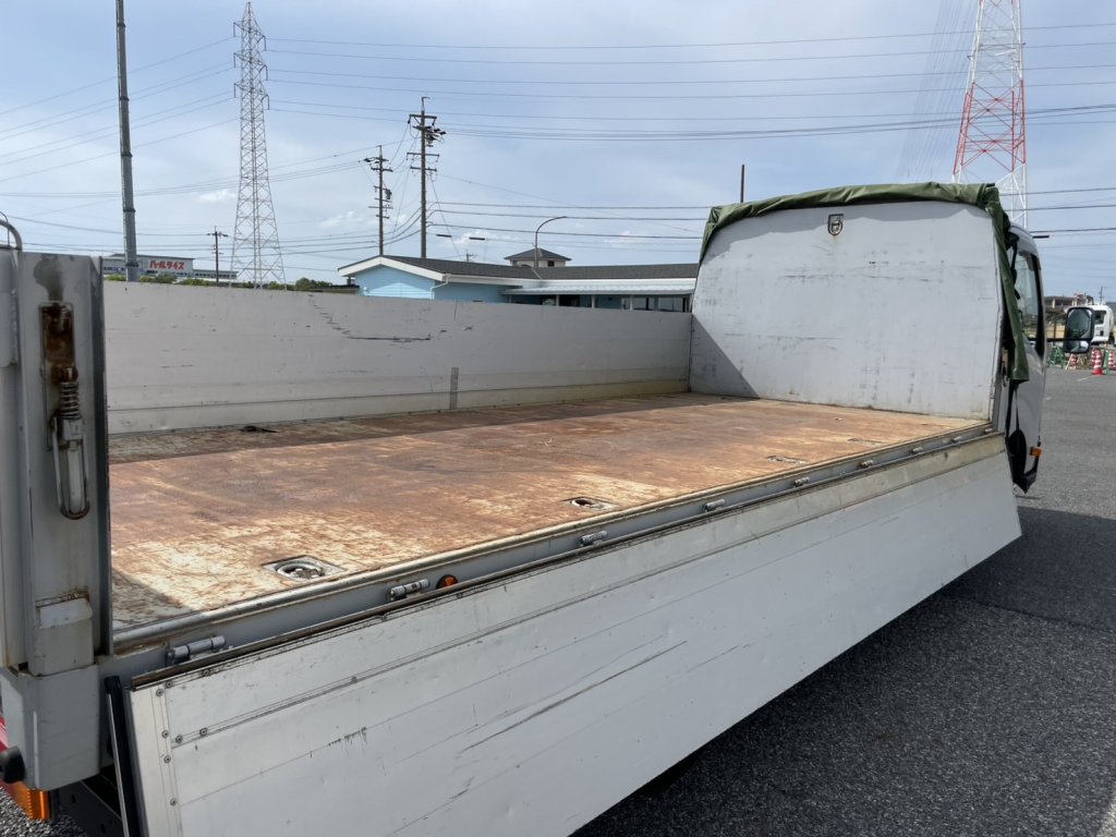 日野 小型ワイド デュトロ 平ボディ TKG-XZU720M