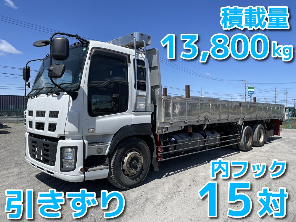 いすゞ 10t超 ギガ 平ボディ QKG-CYM77A