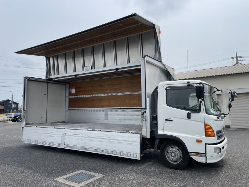 日野 中型ワイド レンジャー アルミウィング TKG-FC9JKAG