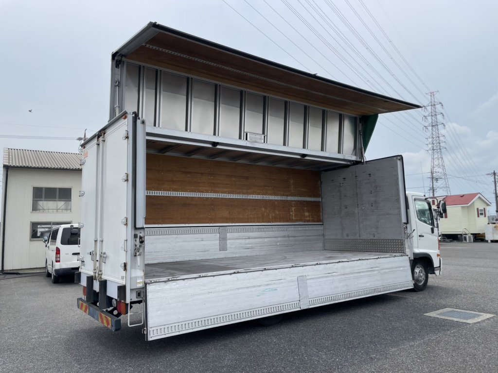 日野 中型ワイド レンジャー アルミウィング TKG-FC9JKAG