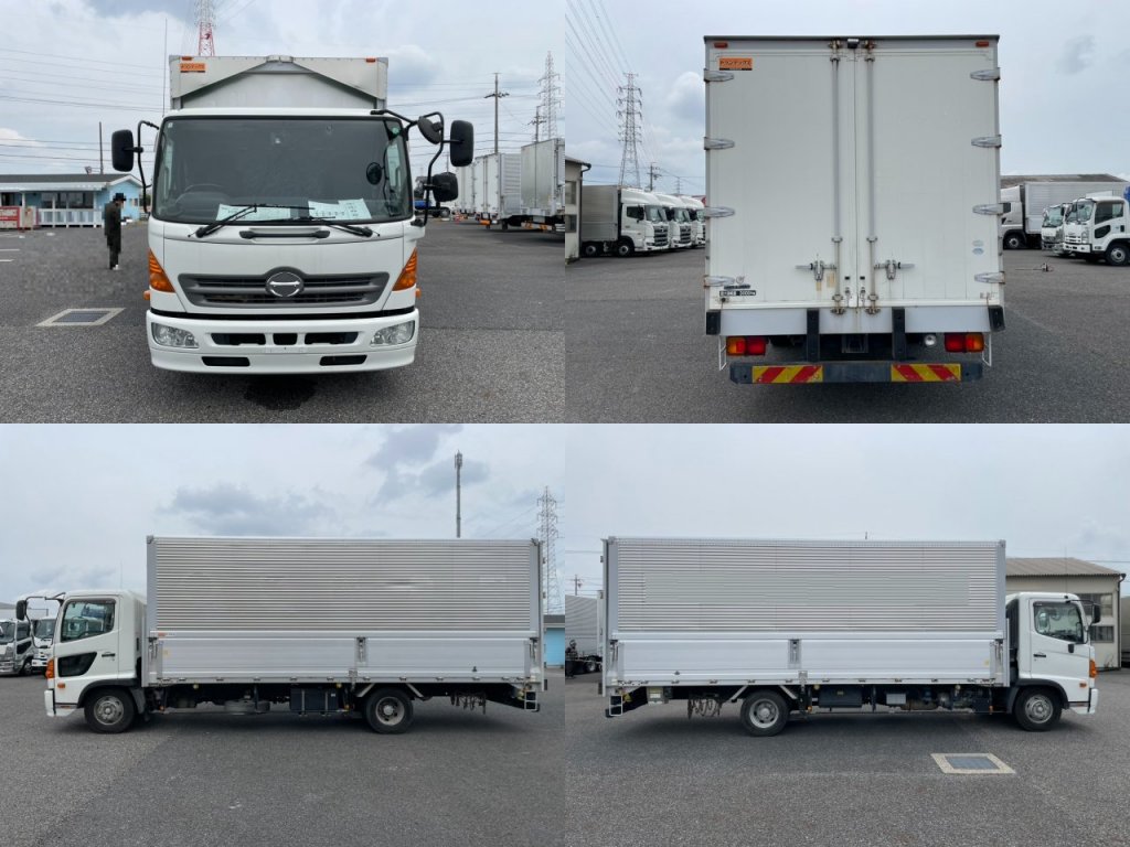 日野 中型ワイド レンジャー アルミウィング TKG-FC9JKAG