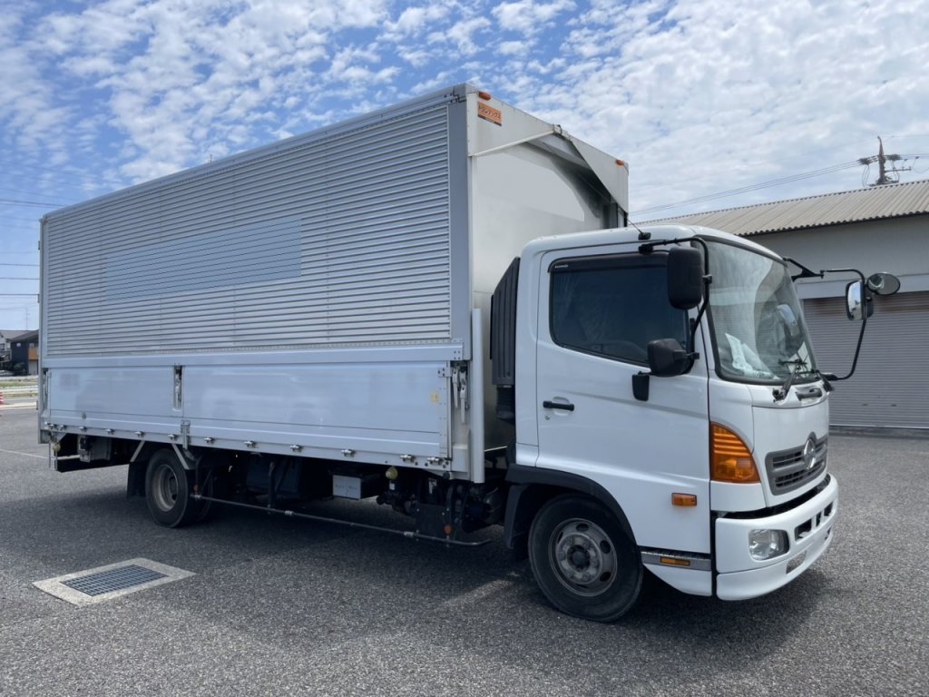 日野 中型ワイド レンジャー アルミウィング TKG-FC9JKAG