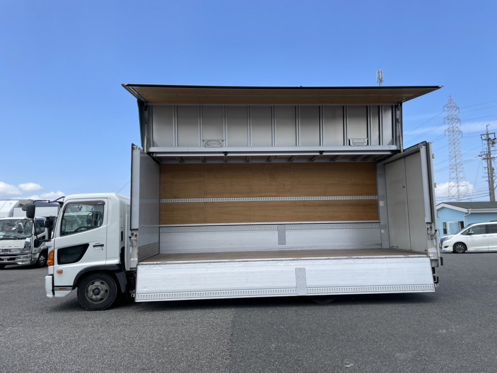日野 中型ワイド レンジャー アルミウィング TKG-FC9JKAG