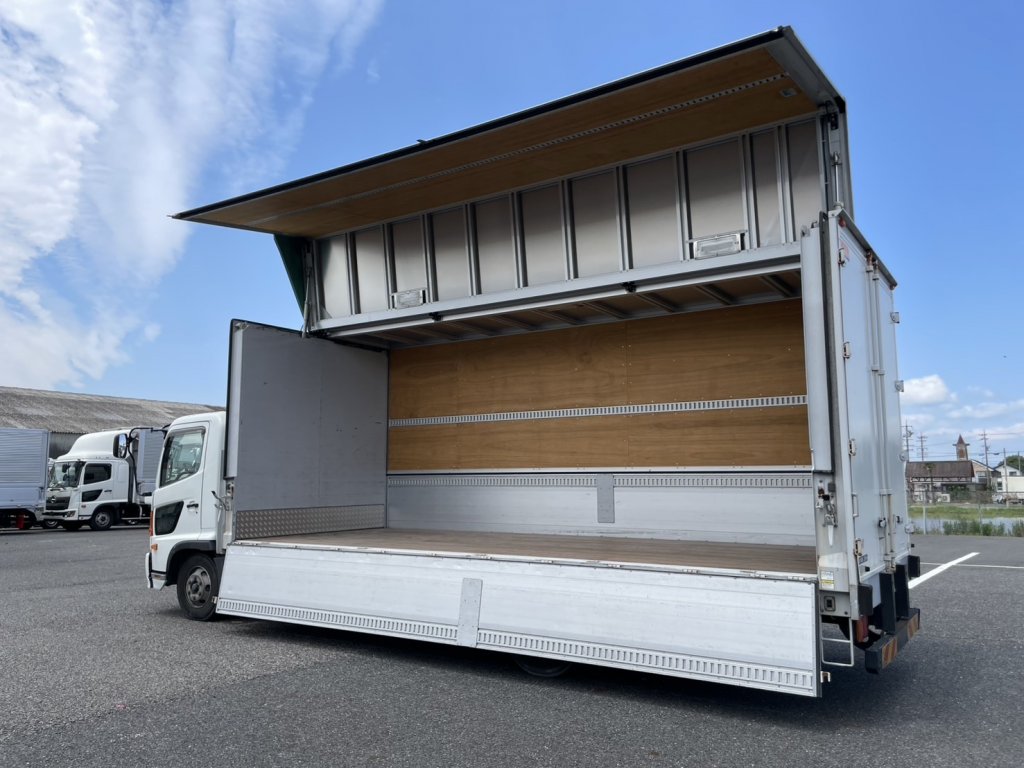 日野 中型ワイド レンジャー アルミウィング TKG-FC9JKAG