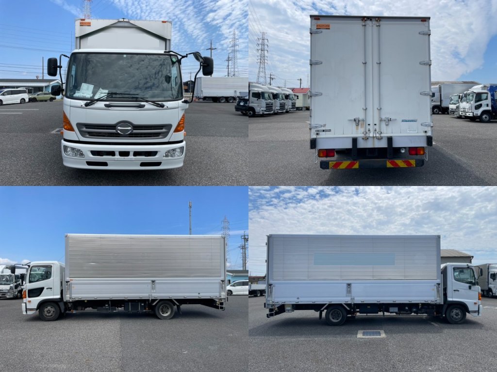 日野 中型ワイド レンジャー アルミウィング TKG-FC9JKAG