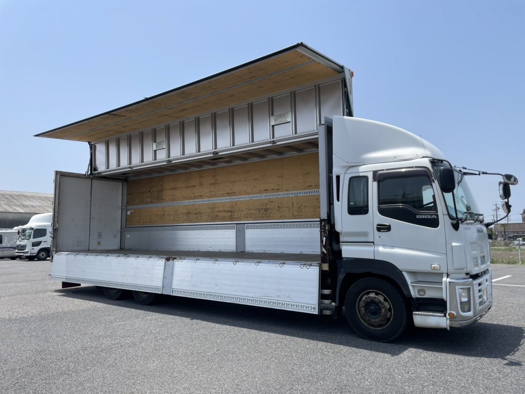 いすゞ 10t超 ギガ アルミウィング QKG-CYL77A