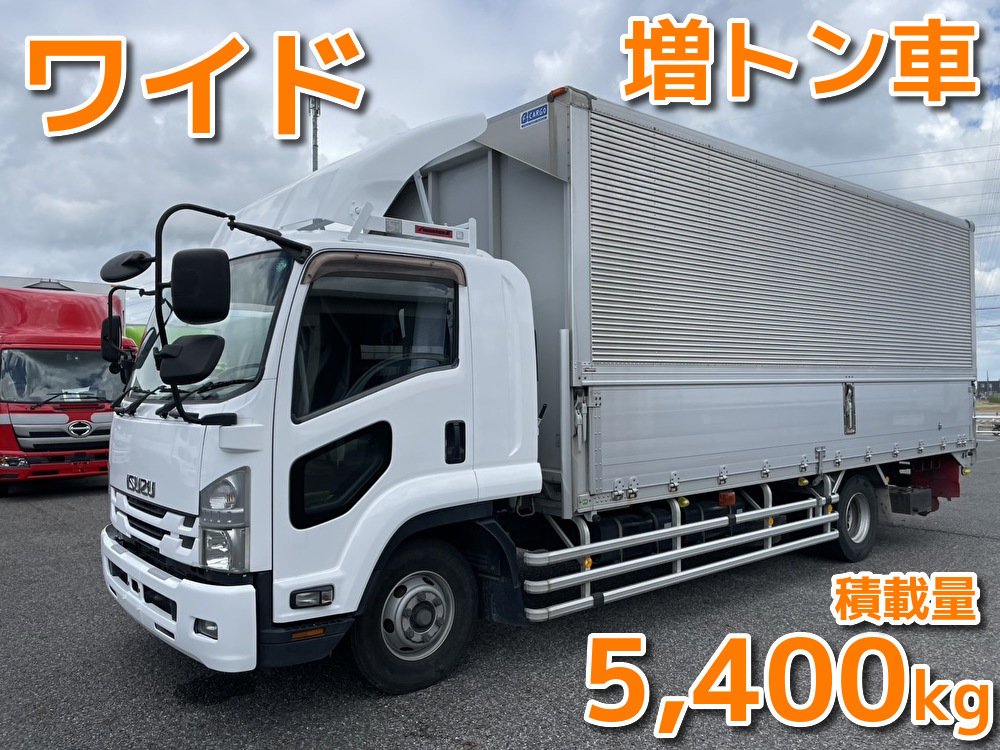 いすゞ 中型増トンワイド フォワード アルミウィング SPG-FSR90S2