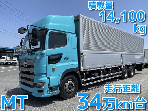 日野 10t超 プロフィア アルミウィング
