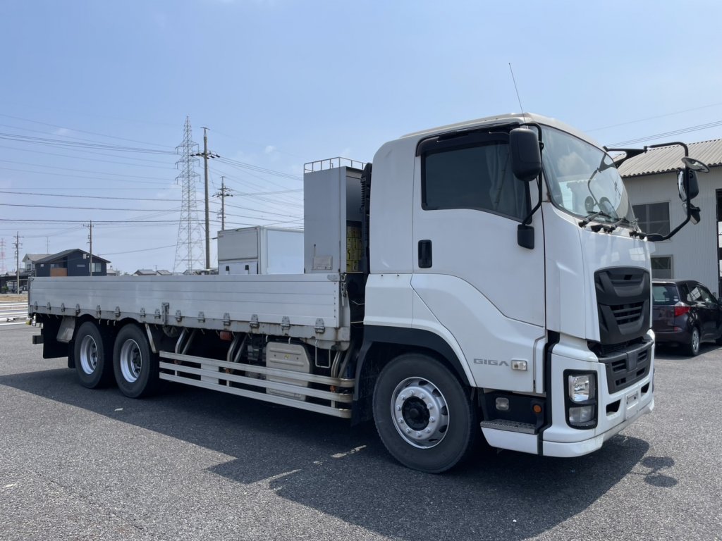 いすゞ 10t超 ギガ 平ボディ QKG-CYL77BM