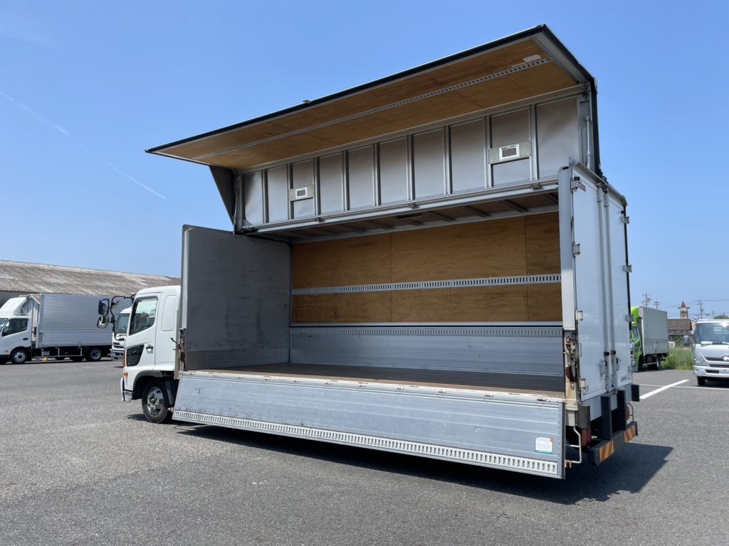 日野 中型ワイド レンジャー アルミウィング TKG-FD9JLAG