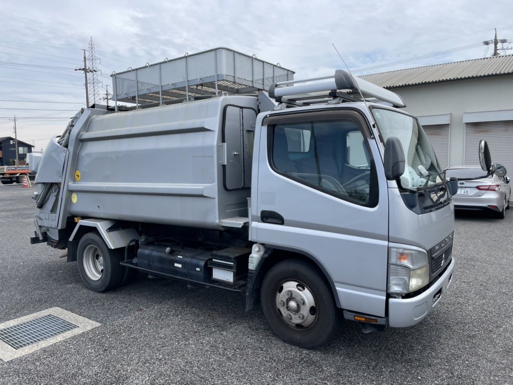 三菱 小型標準 キャンター パッカー車 PDG-FE73D