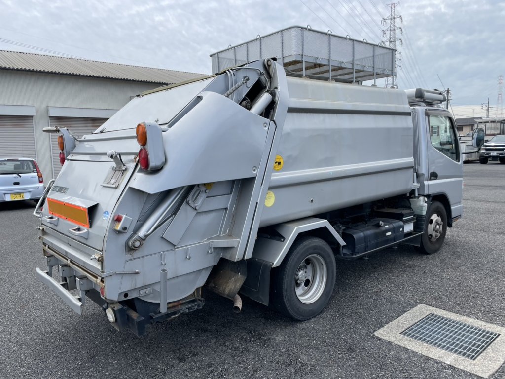 三菱 小型標準 キャンター パッカー車 PDG-FE73D