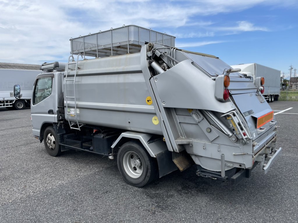 三菱 小型標準 キャンター パッカー車 PDG-FE73D