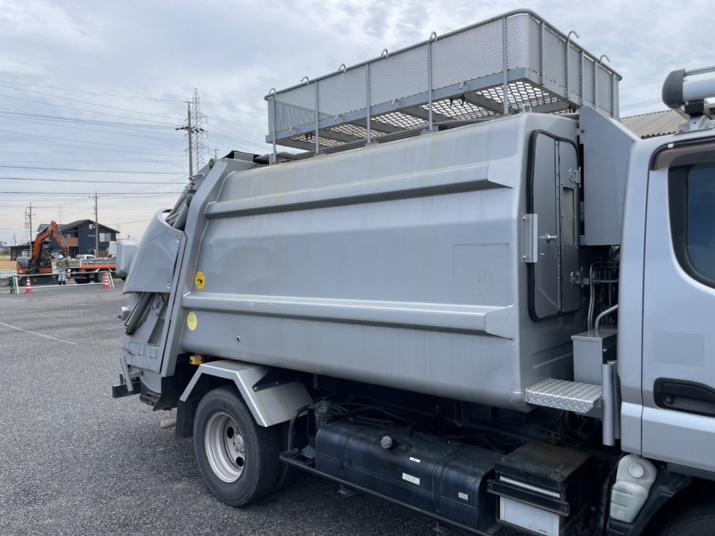 三菱 小型標準 キャンター パッカー車 PDG-FE73D