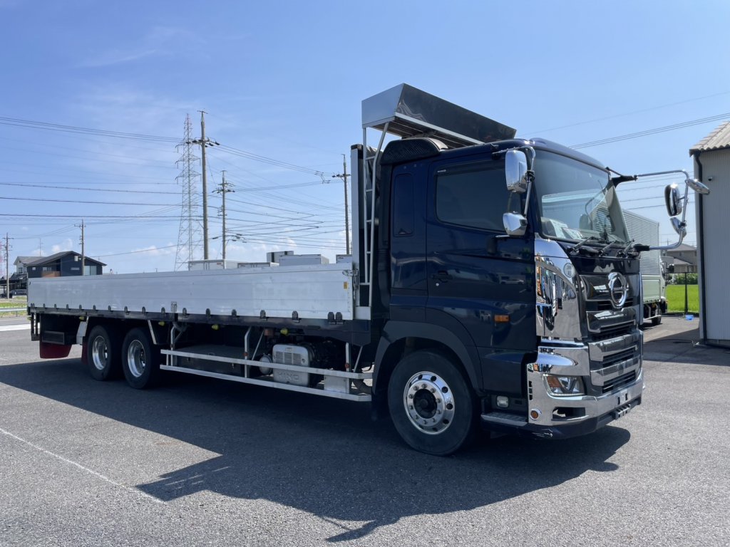 日野 10t超 プロフィア 平ボディ 2DG-FR1AHG