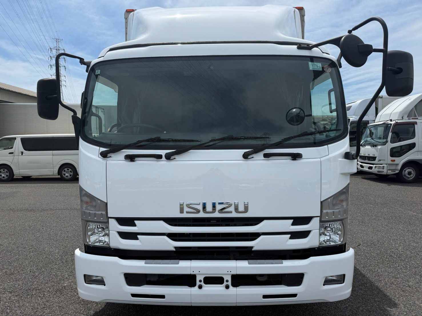 いすゞ 中型ワイド  アルミウィング TKG-FRR90S2