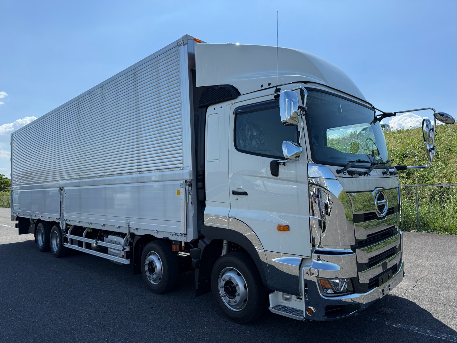 日野 10t超  アルミウィング 2DG-FW1AHC