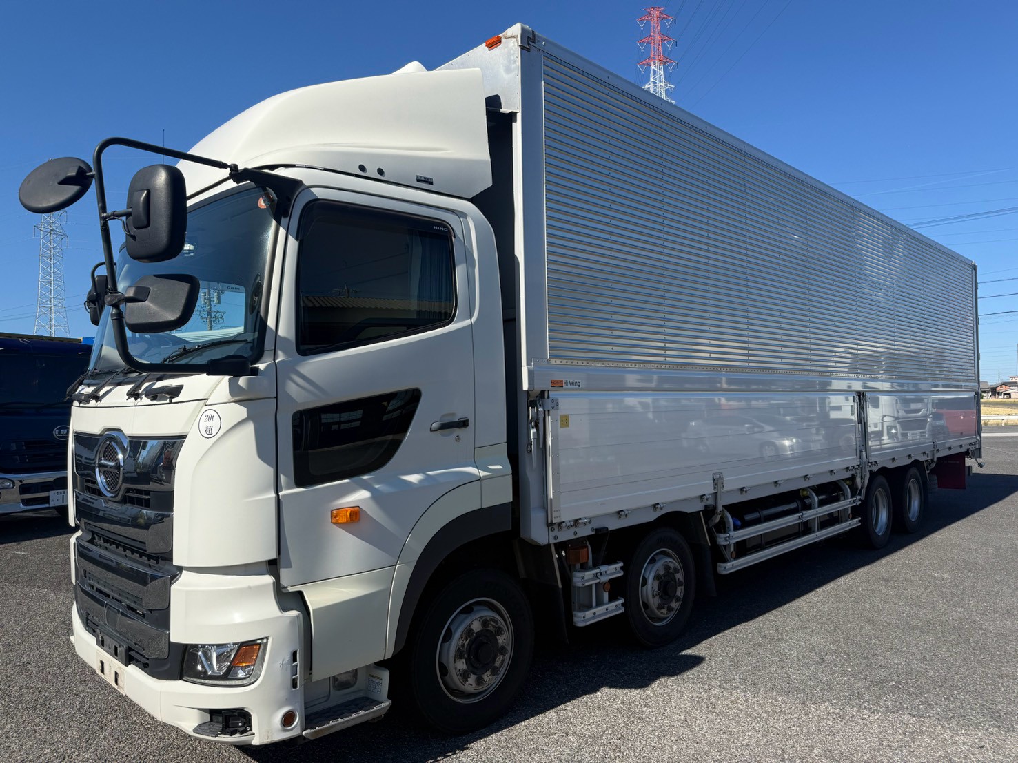 日野 10t超  アルミウィング 2DG-FW1AHG