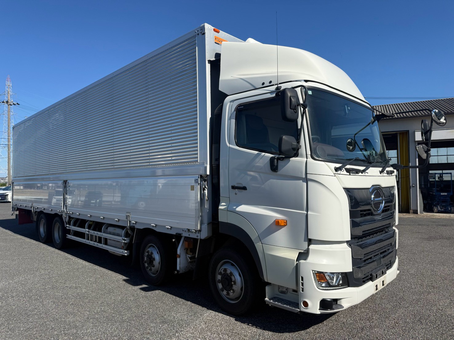 日野 10t超  アルミウィング 2DG-FW1AHG