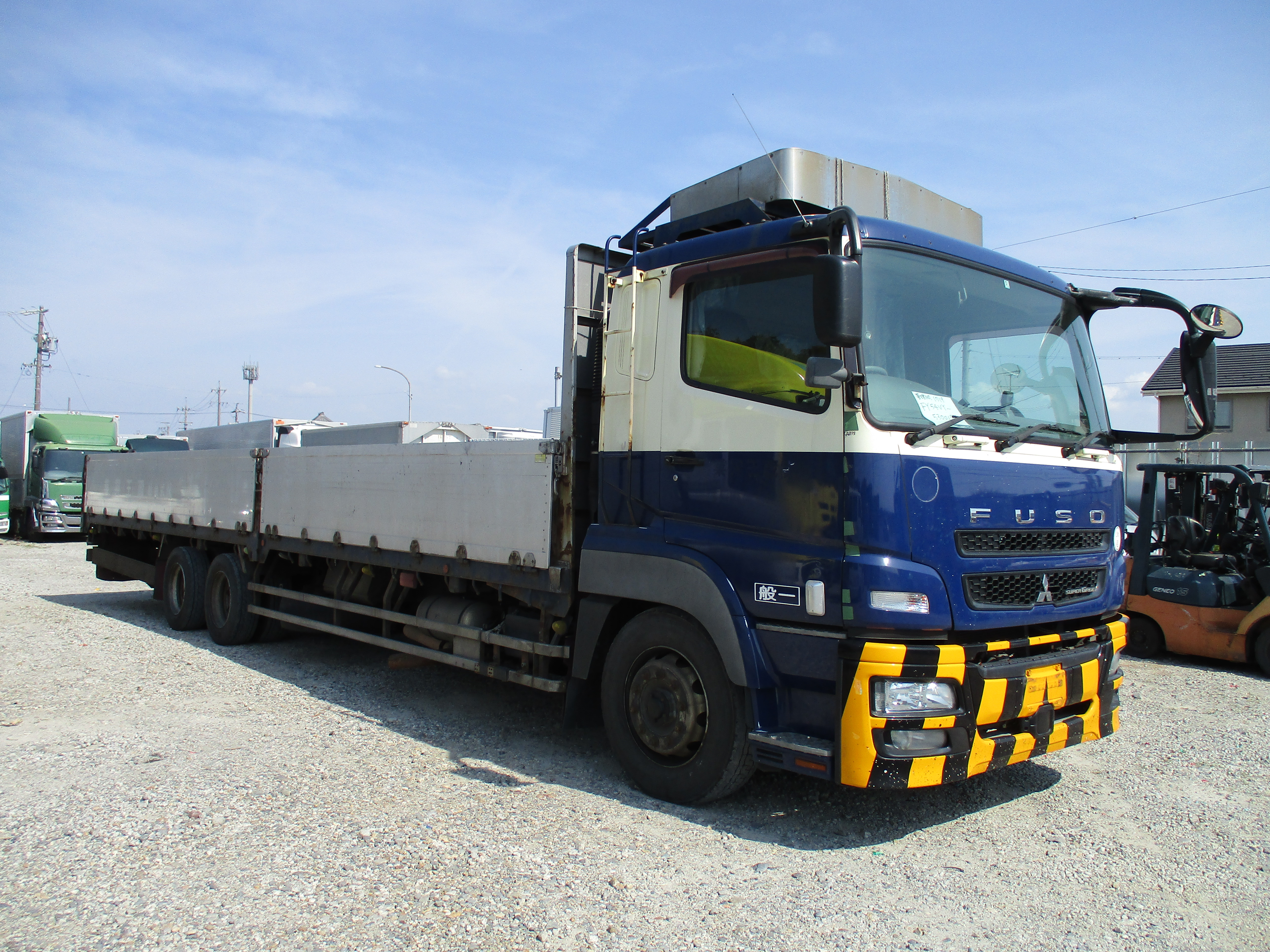  10t超 スーパーグレート 平ボディ QKG-FY54VY