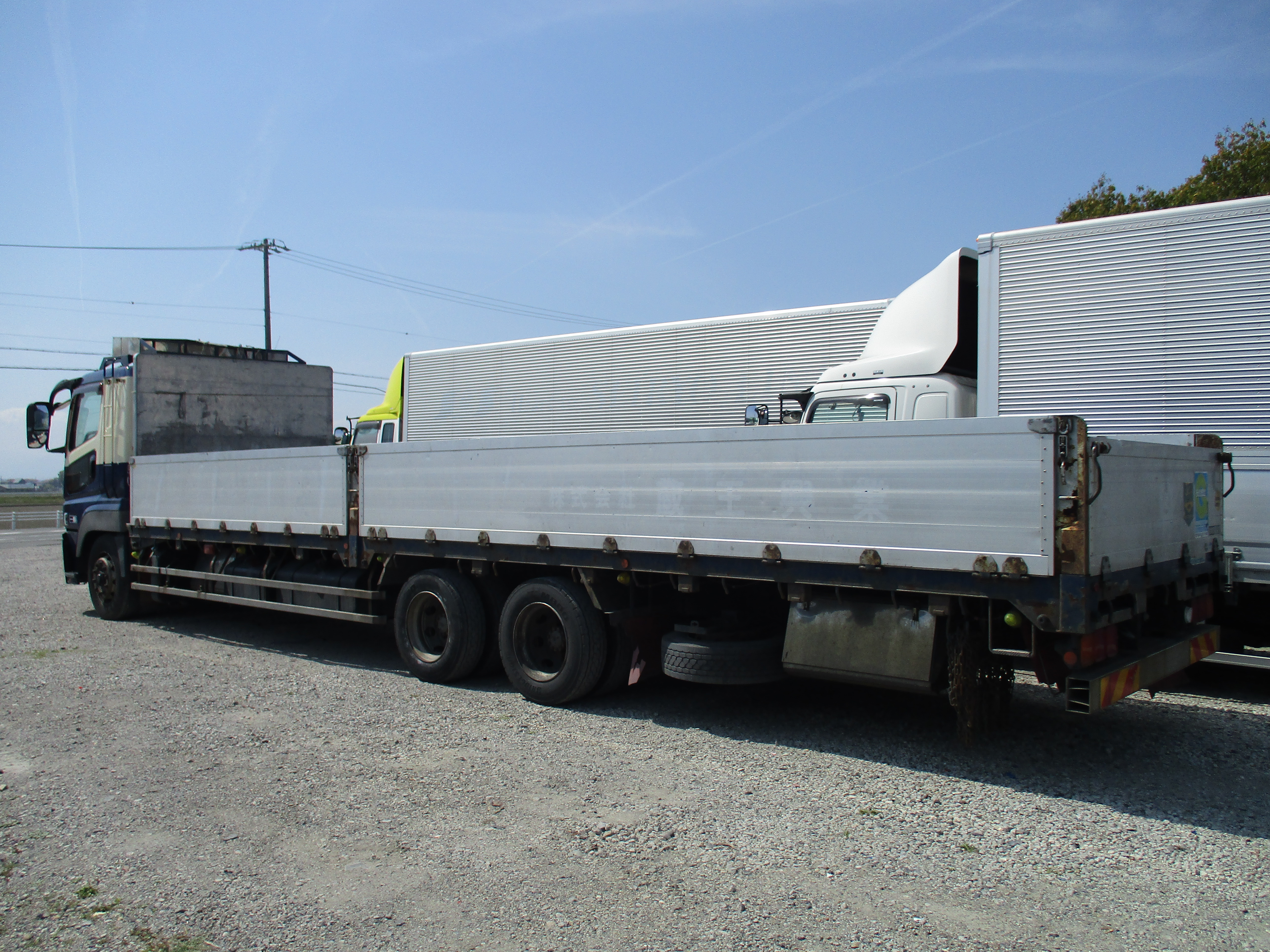  10t超 スーパーグレート 平ボディ QKG-FY54VY