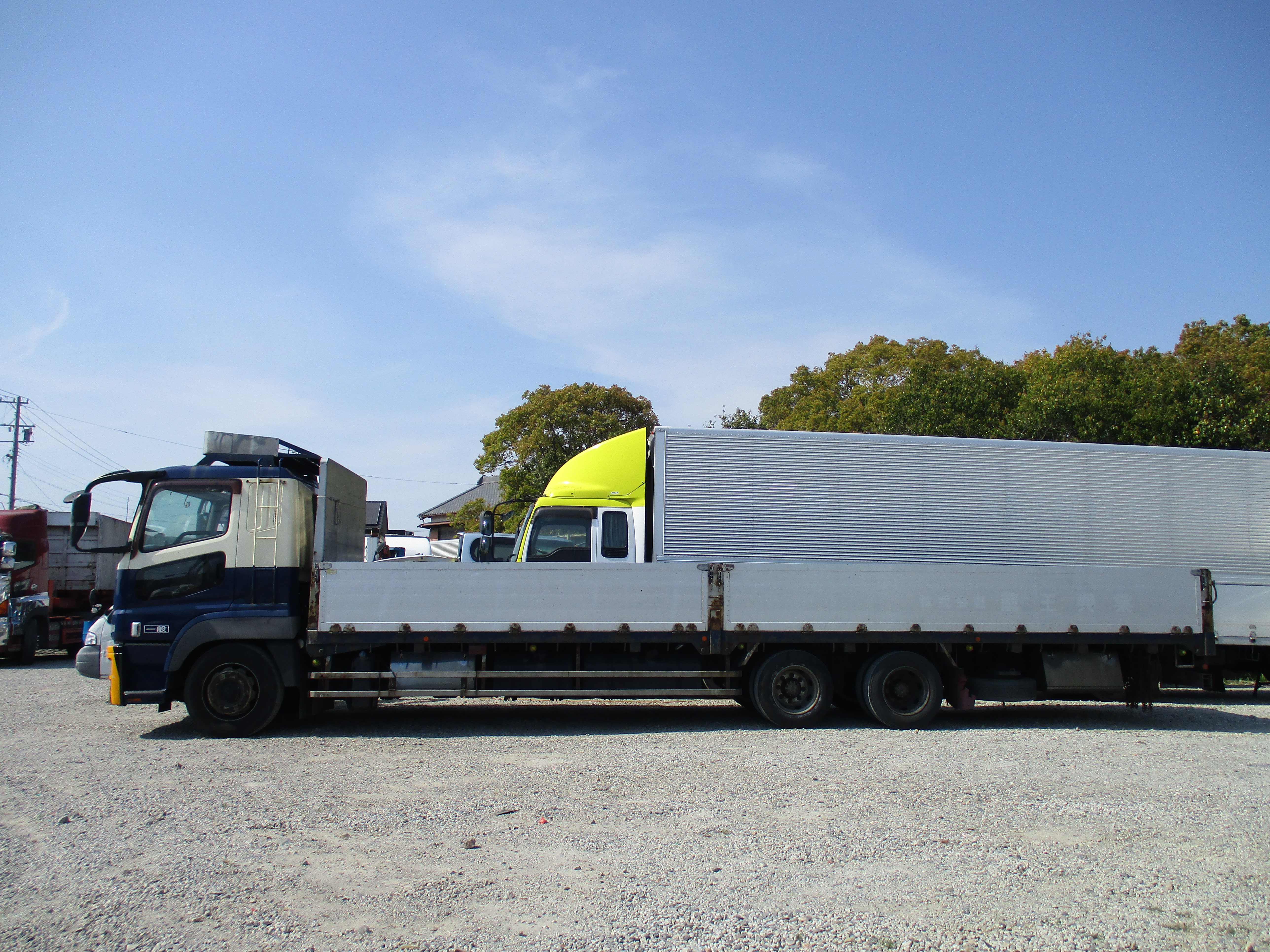  10t超 スーパーグレート 平ボディ QKG-FY54VY