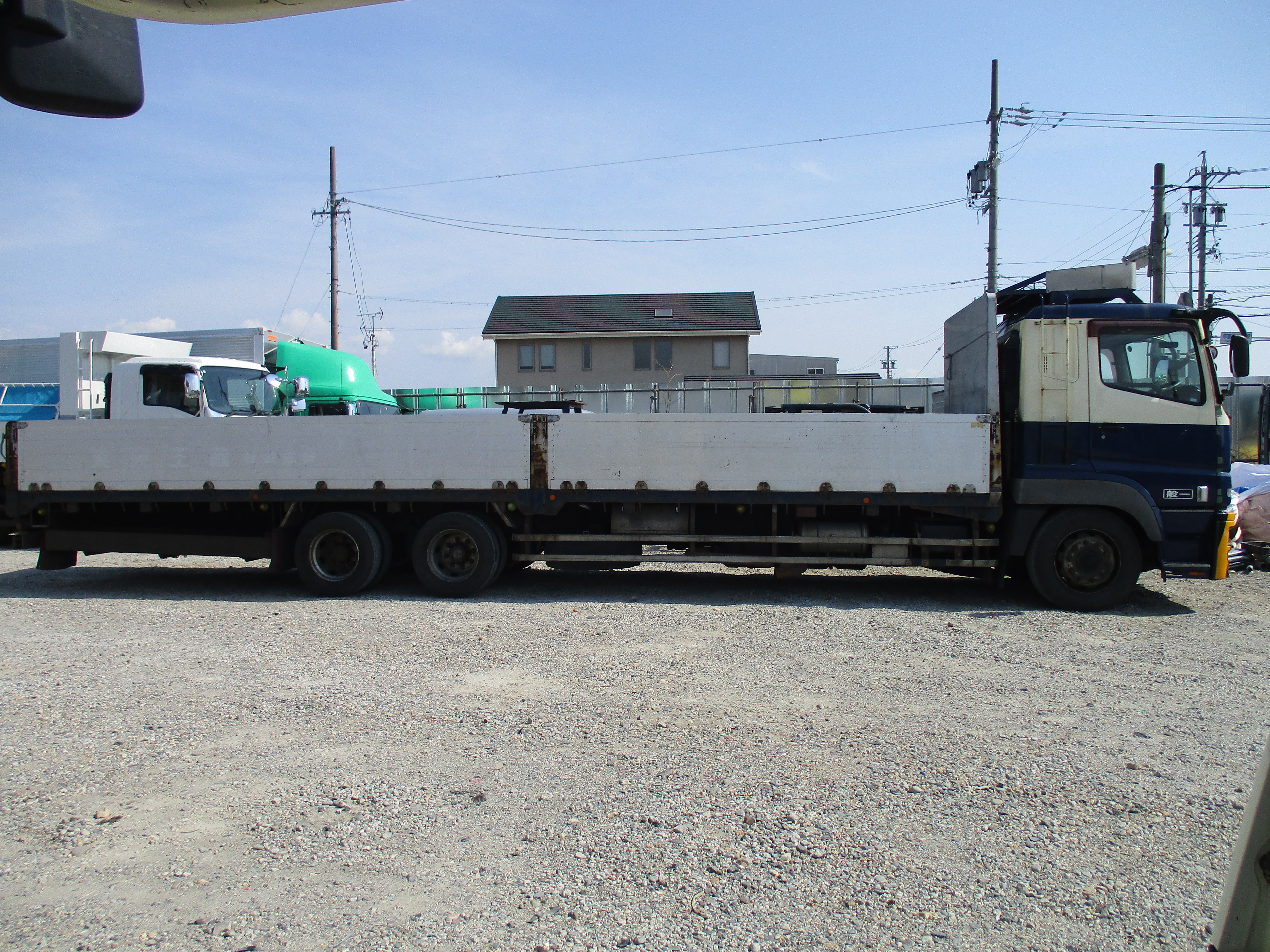  10t超 スーパーグレート 平ボディ QKG-FY54VY