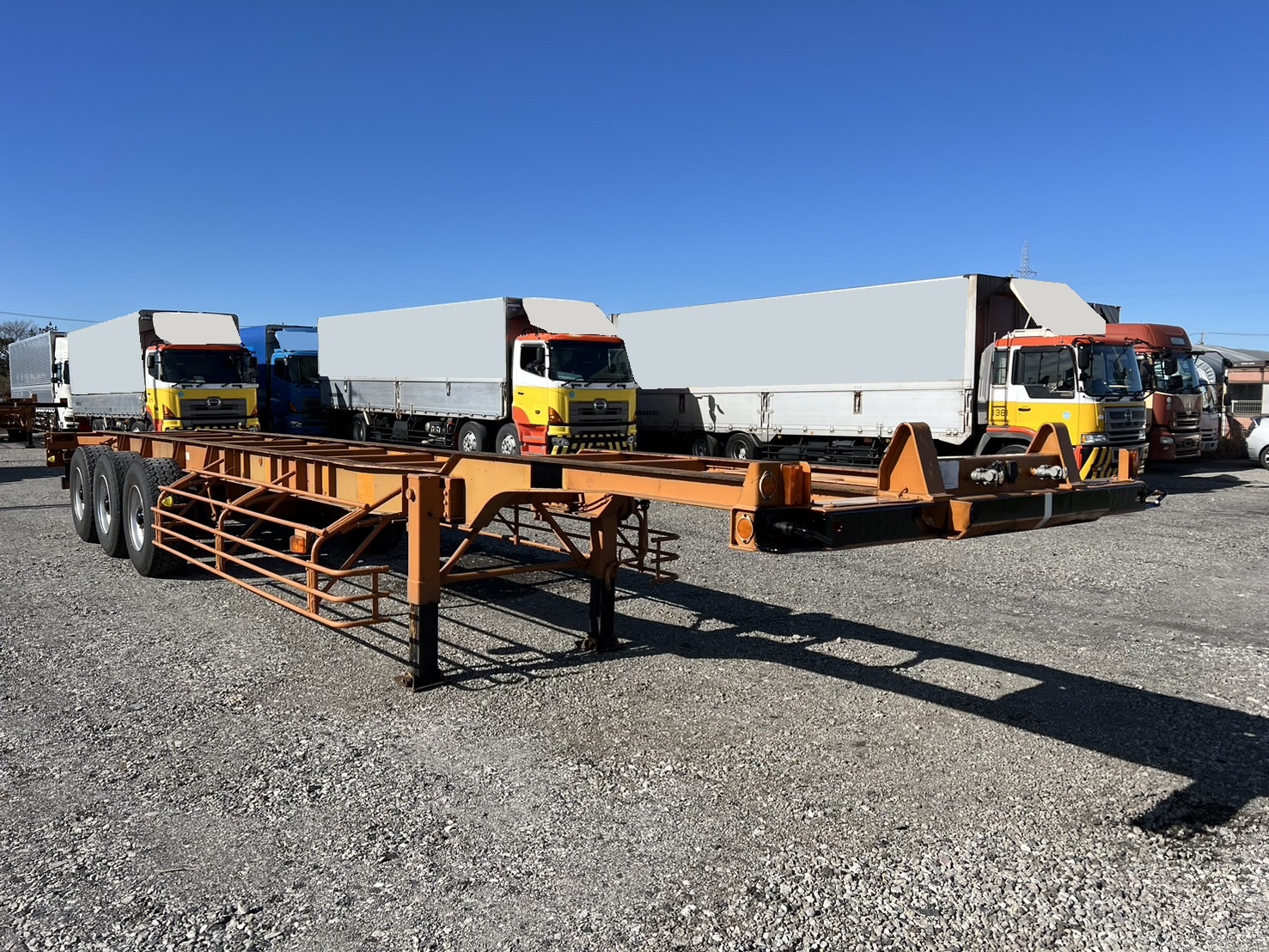 トレクス 大型  コンテナセミトレーラー CTB34001