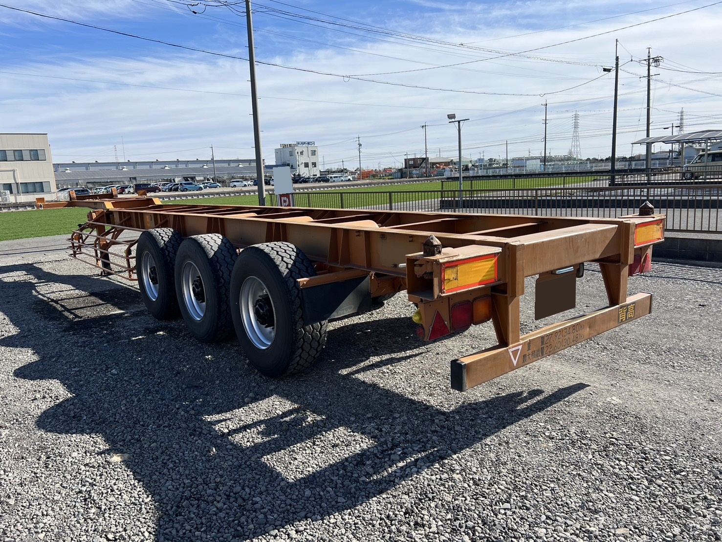 トレクス 大型  コンテナセミトレーラー CTB34001