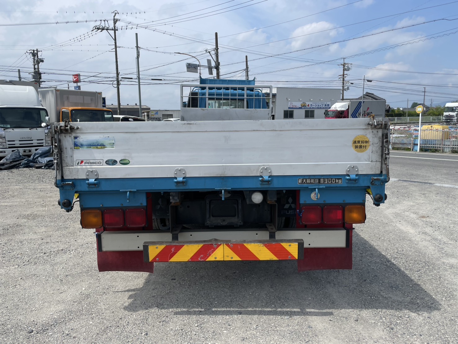 三菱 中型増トンワイド ファイター 平ボディ LKG-FK72FZ