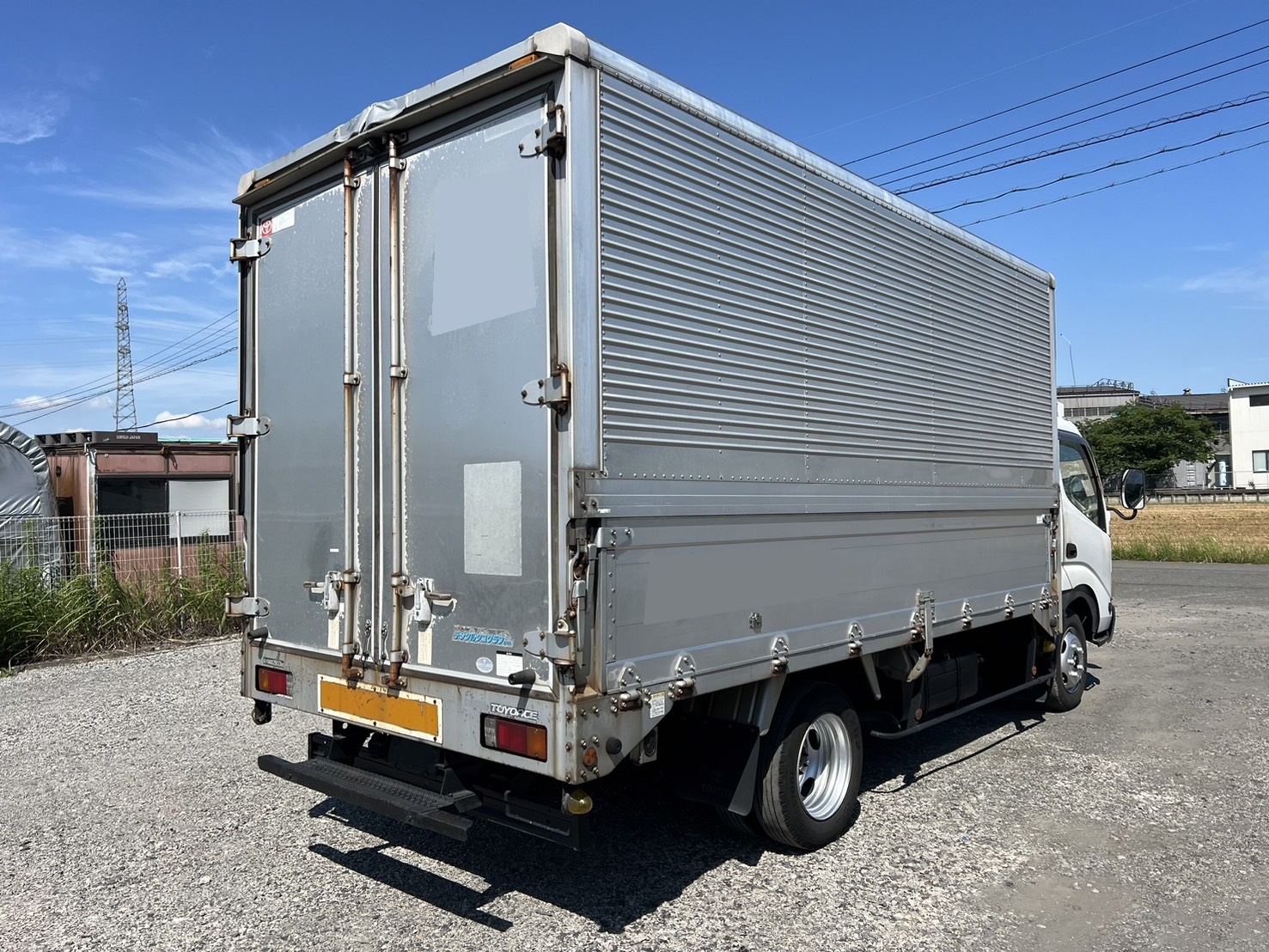 トヨタ 小型ワイド ダイナ アルミウィング BDG-XZU414